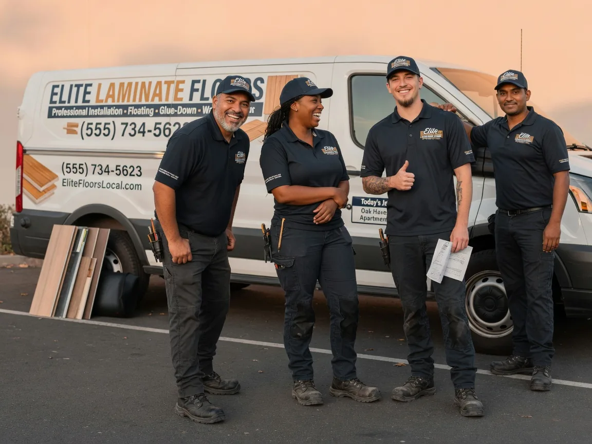 Laminate flooring installation company in Worthington, OH